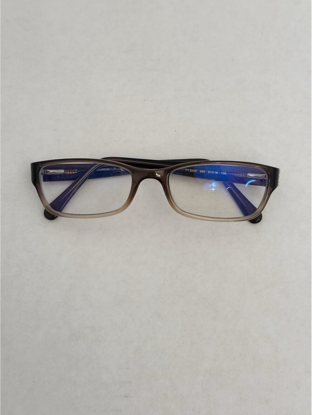 Tory Burch Eyeglass Frames TY 2003 858 51 18 135 Brown Ombre